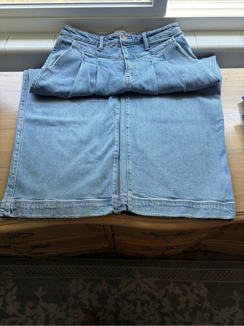 Bohme Stella Pleated Baggy Jeans - Picture 3 of 6